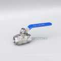 Stainless Steel 2PC Ball Valve 1000WOG 304